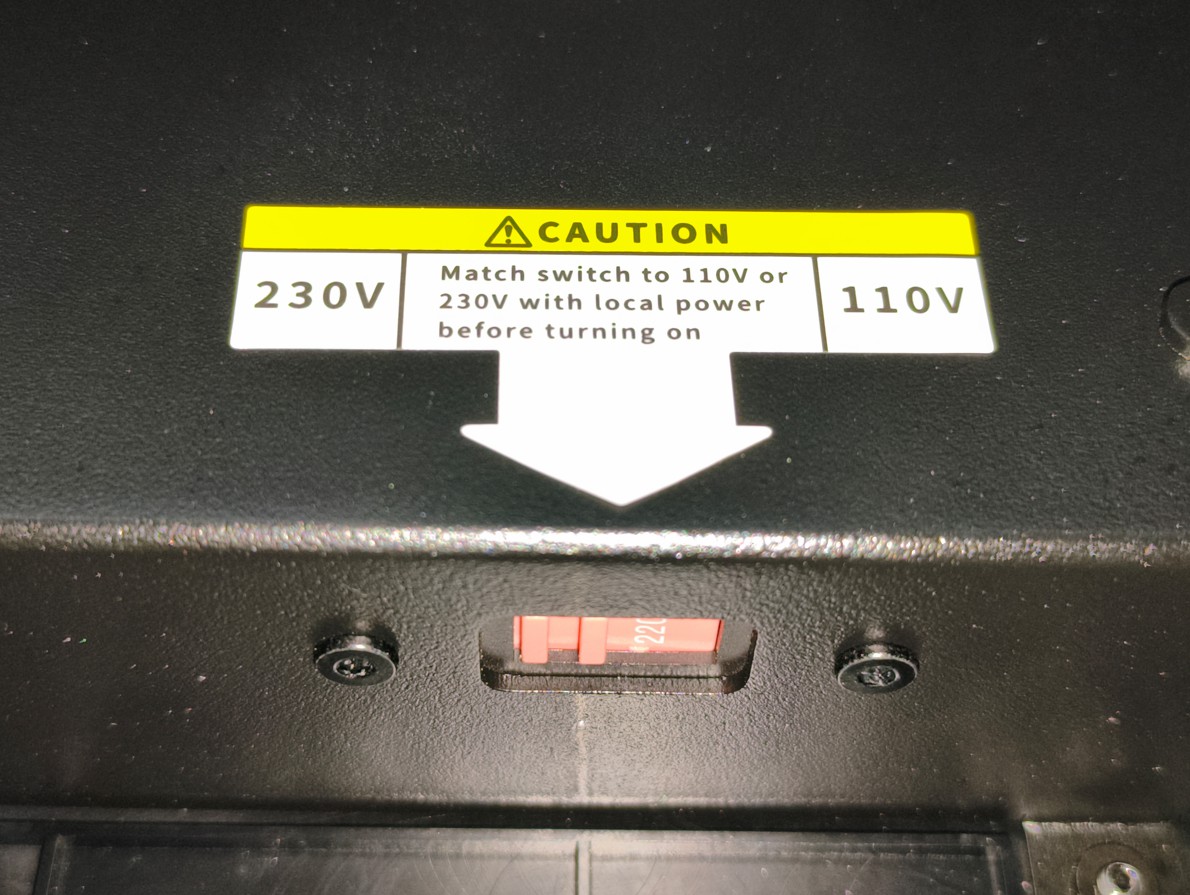 电源模块电压调节位置