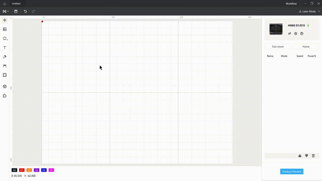 选图元设置颜色
